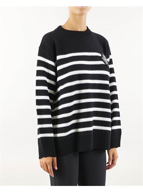 Wool striped sweater Ermanno by Ermanno Scervino ERMANNO BY ERMANNO SCERVINO | Sweater | D45EM030CBE85MF062